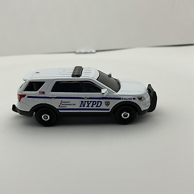 #ad 2016 FORD POLICE INTERCEPTOR UTILITY NYPD 1:64 SCALE $9.99