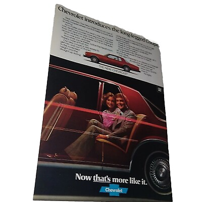 #ad Chevy Caprice Classic Coupe Print Advertisement 1976 PICK 2 OTHERS GET 3 FOR 24 $12.02