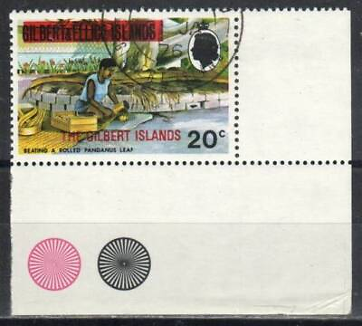 #ad Gilbert amp; Ellice Stamp 262b Rolling pandanus leaf $95.00