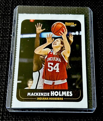 #ad Mackenzie Holmes ROOKIE SI for Kids Sports Illustrated Indiana Hoosiers WNBA $10.00
