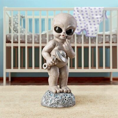 #ad Katlot Zeta the Toddler Gray Roswellian Baby Alien Statue $118.94