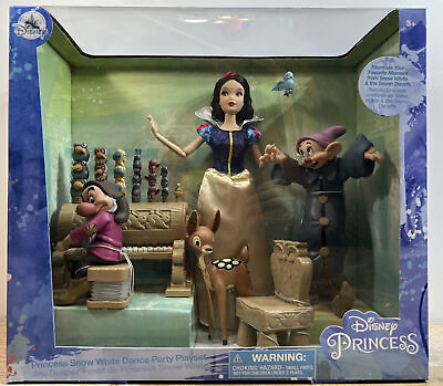 #ad Disney Store Princess Snow White Classic Doll Dance Party Play Set NIB Sealed $50.99