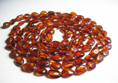 #ad Elegant Genuine Baltic Amber Long Necklace 49 in $39.90