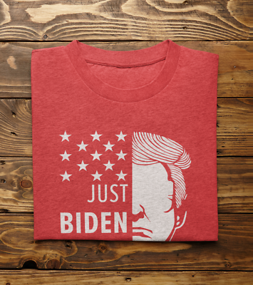 #ad Just Biden My Time Trump President Donald Trump Joe Biden Political Tees $24.99