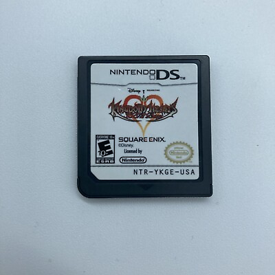 #ad Kingdom Hearts 358 2 Days Nintendo DS 2009 Authentic Cart Only Tested $28.00