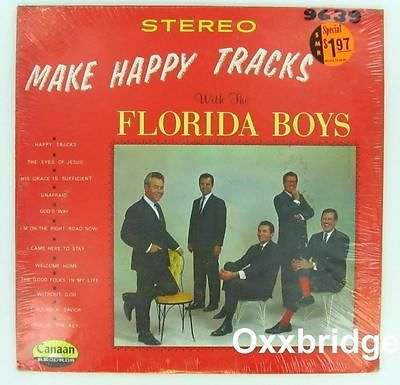 #ad SEALED THE FLORIDA BOYS Make Happy Tracks ORIGINAL 1970 Southern Gospel VINYL LP $27.00