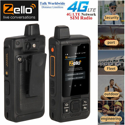 #ad 4G LTE Android Rugged Smartphone Network Radio Walkie Talkie Cell Phone B8000 $160.44