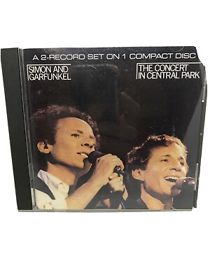 #ad The Concert in Central Park Audio CD By Simon and Garfunkel One CD Two Albums $6.00