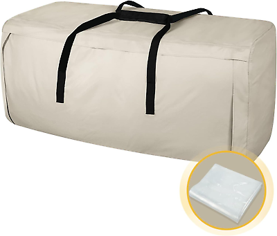#ad 62quot; Waterproof Patio Furniture Storage Bag Outdoor Cushion Cover with Zippers $54.76