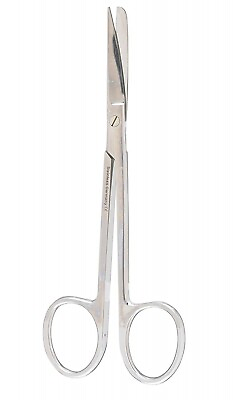 #ad 12 Plastic Surgery Scissors 4.3 4quot; Curved Blades Sharp Blunt Tips Premium $419.40
