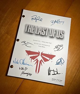 #ad The Last Of Us Script Signed Episode 3: quot;Long Long Timequot; Autograph Reprints $24.99