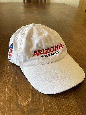 #ad University Of Arizona ￼Football Hat Strap Back Dad Style Golf Tennis White $13.22