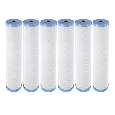 #ad Pentek EPM 20BB 10 Micron Whole House 20 Inch Carbon Block Water Filter 6 Pack $406.76
