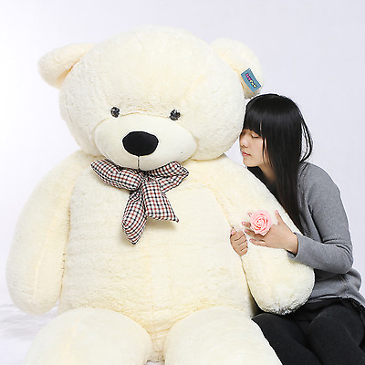 #ad Joyfay 91in 230cm White Giant Teddy Bear Plush Toy Birthday Valentine Gift $143.29