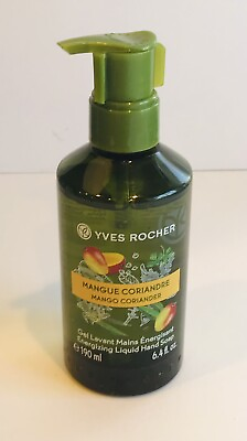#ad Mango Coriander Liquid Hand Soap Yves Rocher 6.4 oz $12.75