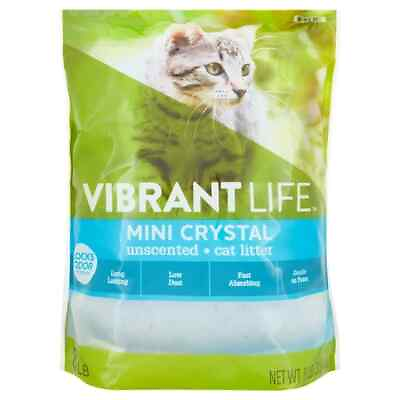 #ad Vibrant Life Mini Crystal Unscented Cat Litter 8 lb $14.07