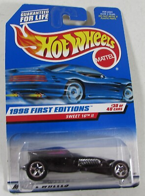 #ad 1997 Hot Wheels Purple quot;SWEET 16 IIquot; 1998 First Editions 30 of 40 card # 674 $10.13