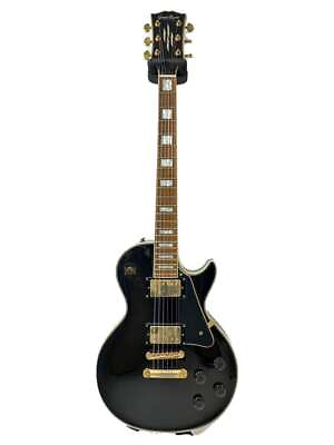 #ad Edwards by ESP E LP 50C M Les Paul Custom Guitar Black Speaker Builtin JAPAN $440.44