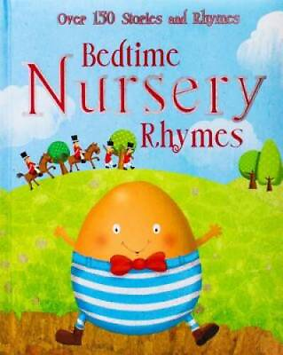 #ad Bedtime Nursery Rhymes Hardcover By Parragon Books GOOD $4.03