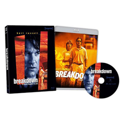 #ad Breakdown NEW Cult Blu Ray Disc Jonathan Mostow Kurt Russell $34.99
