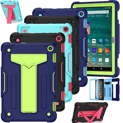 #ad Case For Samsung Galaxy Tab A9 A9 5G A9 Plus Kids Shockproof Cover with Stand $16.99