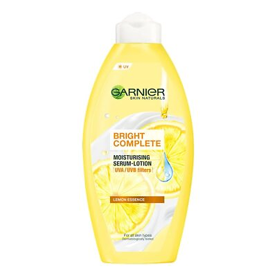 #ad Garnier Bright Complete Moisturising Serum Lotion For All Skin Types 250ml $24.20