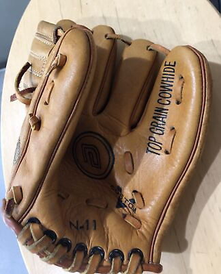 #ad Nesco All Star Vintage Baseball Glove N 11 RHT Leather Child’s $16.00