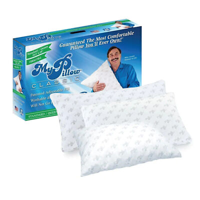 #ad 1 or 2Pack My Pillow Series Machine Washable Classic Premium Bed Pillow Sleeping $24.99