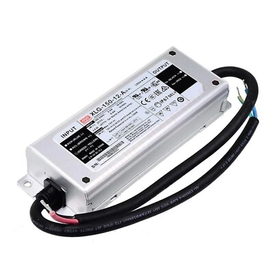 #ad MEAN WELL NEW XLG 150 12 12V 12.5A 150W LED Driver Power Supply Free Shipping $23.99
