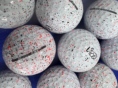 #ad 12 Vice Pro Soft Drip Near Mint AAAA Used Golf Balls ....Free Ship $24.95
