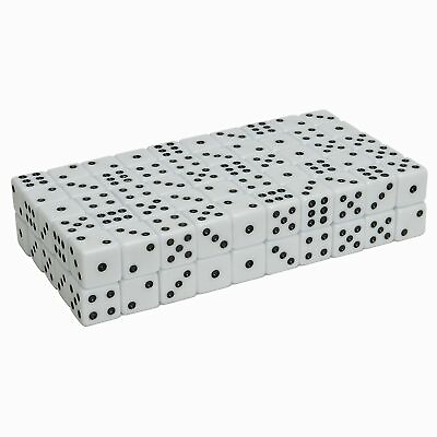 #ad WE Games White Opaque Dice 100 Pack $26.99