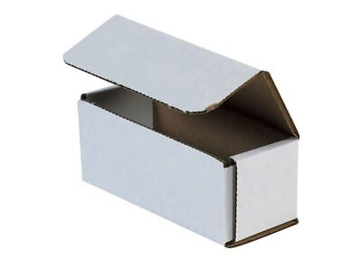 #ad Pick Quantity 1 650 5x2x2quot; White Corrugated Mailer Small Folding Box Light Ship $6.94
