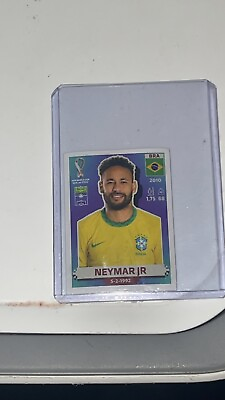 #ad New Fifa World Cup Qatar2022 Panini Neymar Jr. White Border BRA 17 $8.00