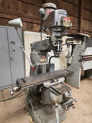 #ad Exceptional Bridgeport Milling Machine W DRO Mist system one shot oil will ship $6500.00