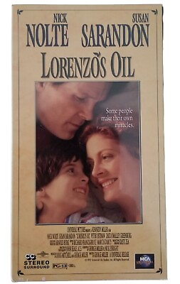 #ad Susan Sarandon Lorenzo#x27;s Oil on VHS Movie Nick Note Brand New Sealed 1992 $14.00