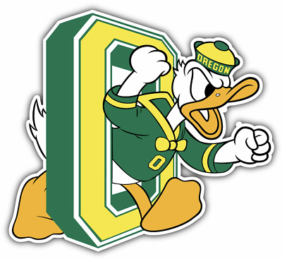 #ad Car Magnet Oregon Ducks NCAA College Football MAGNET $6.50