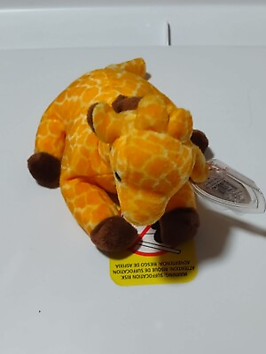 #ad Ty Original Beanie Baby Twigs Giraffe w Tags 1995 The Beanies Babies Collection $5.00