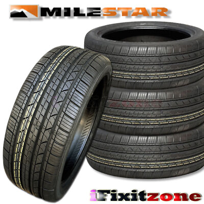 #ad 4 Milestar MS932 Sport 205 65R15 94H SL All Season Performance 50K Mile Tires $289.88