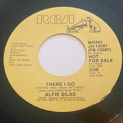 #ad Alfie Silas: There I Go Mono Stereo 45 RCA Soul $5.99