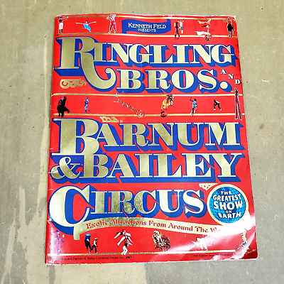 #ad RINGLING BROS. BARNUM amp; BAILEY 1986 116TH YEAR CELEBRATION Issue Program $8.95