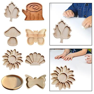 #ad Wooden Sensory Tray Parent Child Interactive Toys Teaching Aids Montessori $13.97