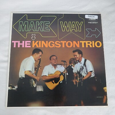 #ad The Kingston Trio Make Way LP Vinyl Record Album $9.77
