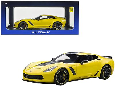 #ad 2016 Chevrolet Corvette C7 Z06 C7R Edition Corvette Racing Yellow 1 18 Model Ca $261.70