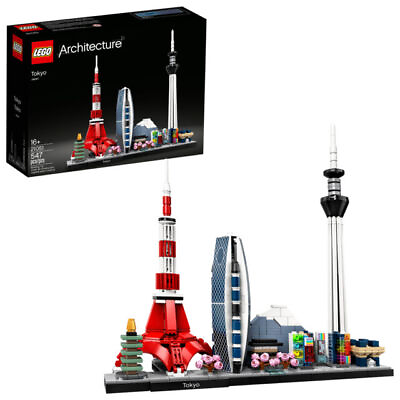 #ad LEGO Architecture Tokyo Skyline W instructions Unbuilt no box Very Rare $49.99