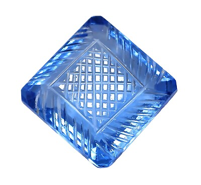 #ad Natural Blue Carving Topaz 100 Ct Radiant Cut Brazilian Loose Gemstone $29.99