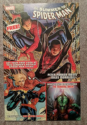 #ad SUMMER OF SPIDER MAN #1 VF 1st cover Miles and Peter amp; Spider Men #2 1st Battle $23.00