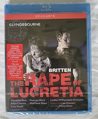 #ad Rape of Lucretia Blu ray Factory Sealed $24.99