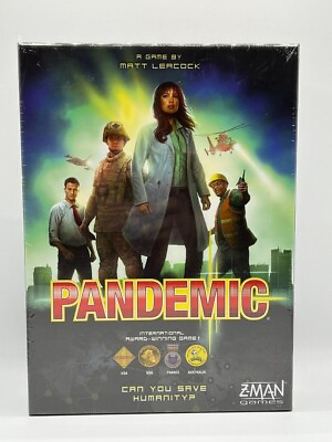 #ad PANDEMIC CAN YOU SAVE HUMANITY? Team Building Board Game NEW Sealed S1 6 $14.99