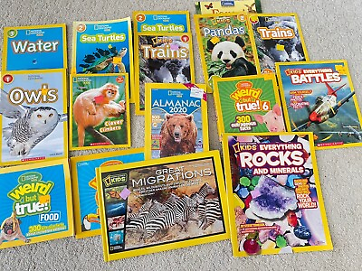 #ad Lot of 16 National Geographic Kids Readers Books $39.00