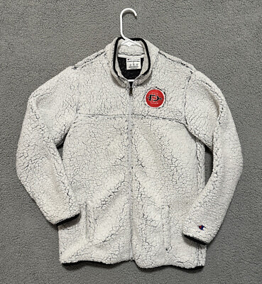 #ad Champion San Diego State Aztecs SDSU Jacket Adult Small White Sherpa Fleece $29.74